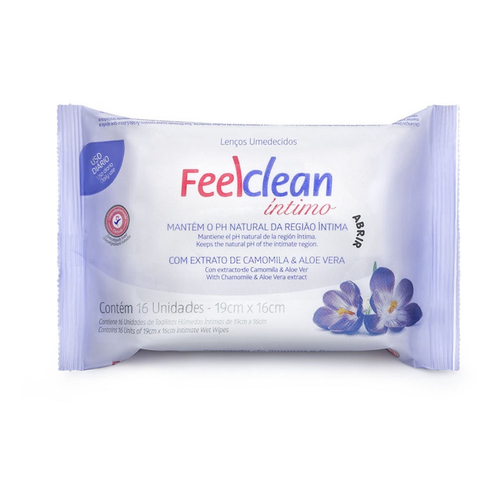 Lenço Umedecidos Feelclean Baby 100 Unidades em Promoção na Americanas