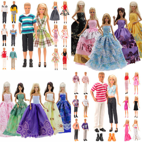 Kit 32 Peças, Roupas e Acessórios para Bonecas Tipo Barbie e outros modelo  de 25 a 30cm estilo Magrelas em Promoção na Americanas