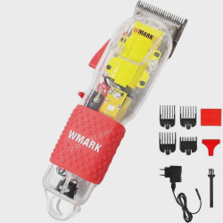 Maquina de Corte Cordless 9W Profissional Transparente Wmark Ng-108 Bivolt Menor preço em Maquina de Corte Cordless 9W Profissional Transparente Wmark Ng-108 Bivolt