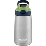 Garrafa Termica Inox Squeeze Infantil Autospout 384Ml Verde