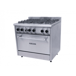 Fogão Industrial 6 Bocas com Forno à Gás Don Bidone Venâncio - FDB6F Menor preço em Fogão Industrial 6 Bocas com Forno à Gás Don Bidone Venâncio - FDB6F