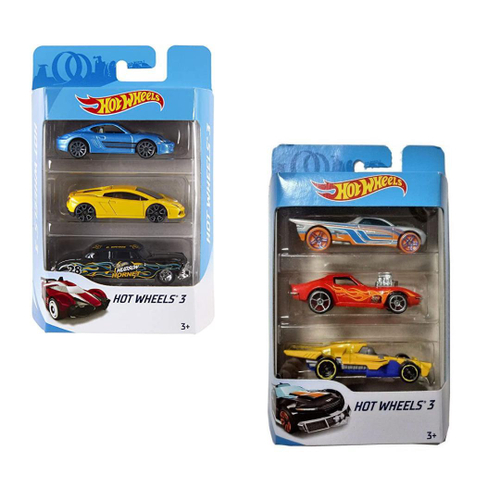 Hot Wheels Carrinhos Colecionáveis Kit com 5 Unidades (modelos podem v