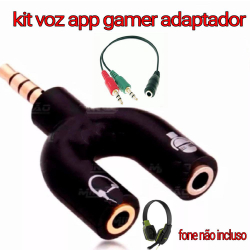 Kit Voz Adaptador em Y P2 P3 e Cabo Adaptador P2 Fêmea X 2 P2 Macho Fone Microfone Headset é boa?