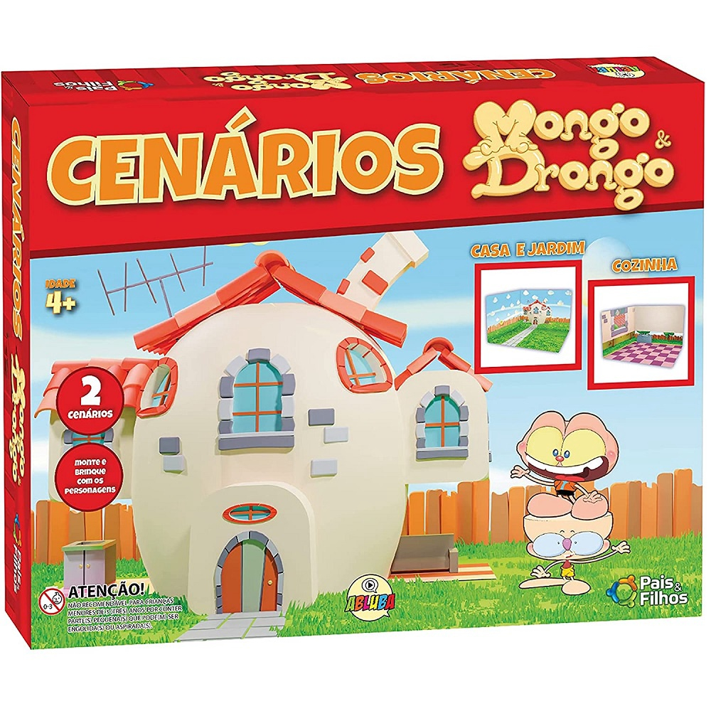 Jogo Futebol de Botão Mongo e Drongo Brinquedo Infantil Loja Oficial - São  Conrado Store