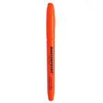 Caneta Marca Texto Laranja com Ponta Chanfrada Masterprint MP612 Pincel mp 612