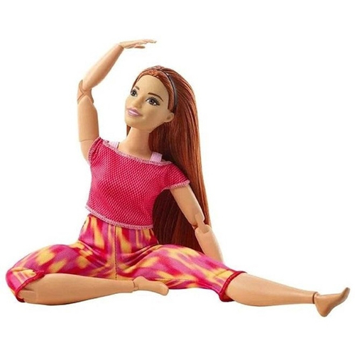 Barbie Made To Move Articulada Yoga Morena GXF06 Mattel em Promoção na  Americanas