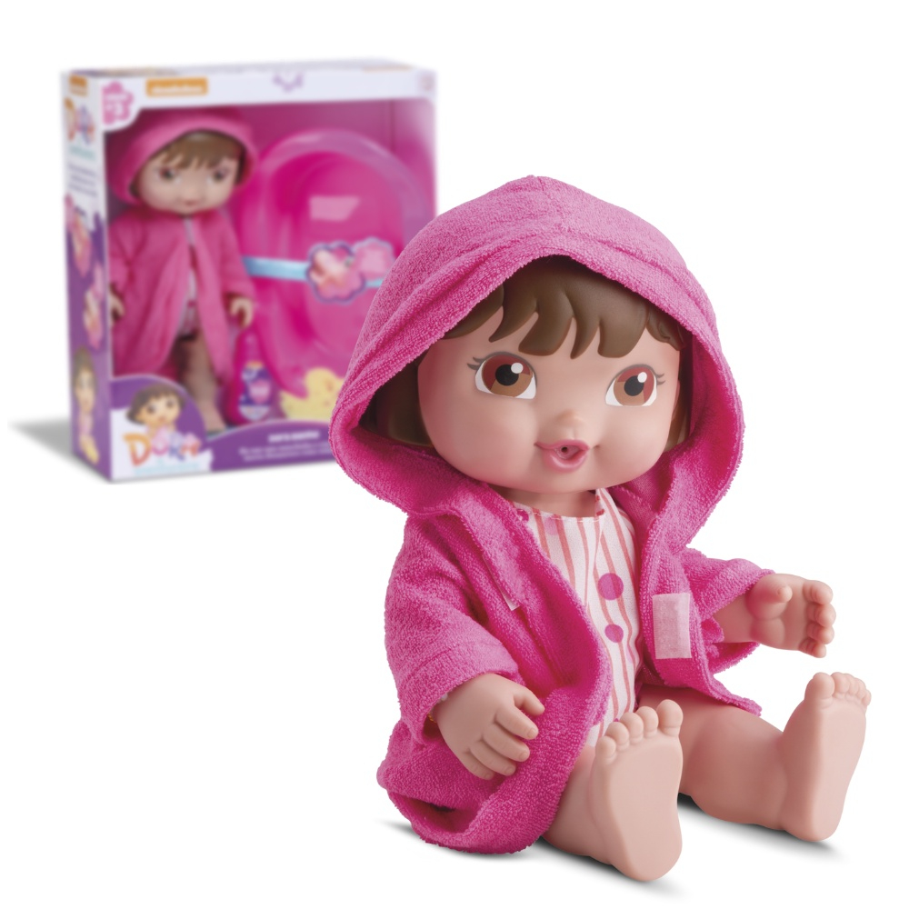 Boneca Menina Dora Aventureira Banho Coleção Infantil Bebê em Promoção na  Americanas