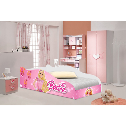 Caminha Infantil Da Barbie Quarto Menina Com Colchão