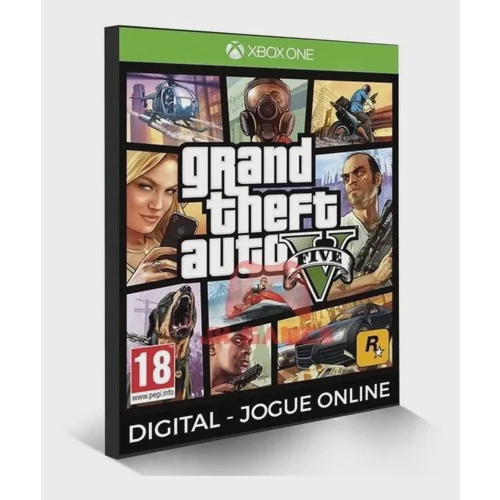 Jogos Grand Theft Auto V gta 5 - Legendado em Português - Xbox One em  Promoção na Americanas