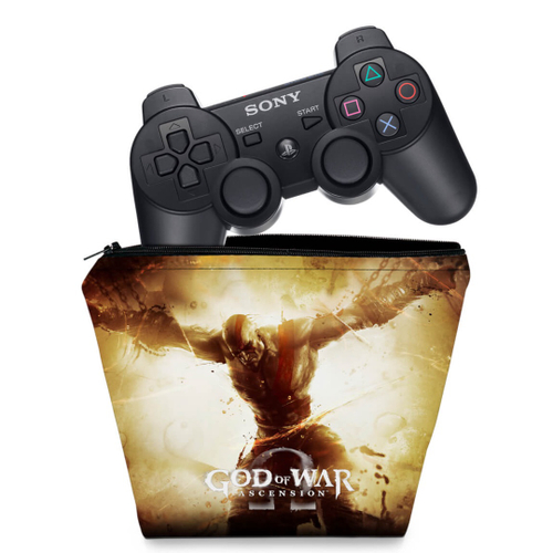 Capa PS5 Controle Case - God of War Ragnarok Edition - Pop Arte Skins