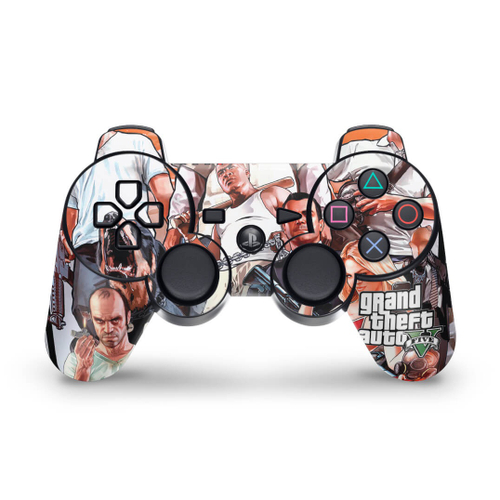 Skin Adesivo PS3 Slim - Gta V em Promoção na Americanas