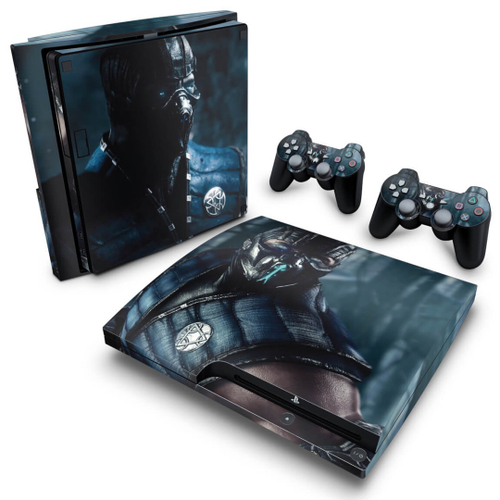 PS4 Slim Skin - Mortal Kombat 1 - Pop Arte Skins