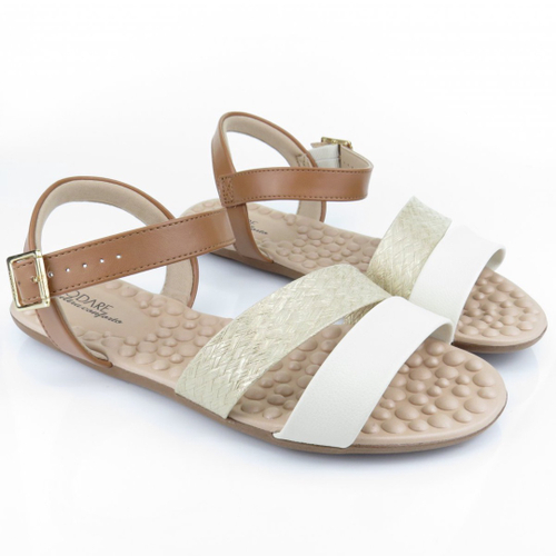 Sandalias rasteiras hot sale modare