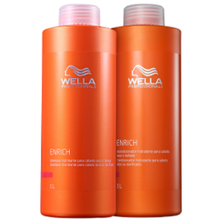 Kit Shampoo E Condicionador Wella Nutri Enrich Invigo Menor preço em Kit Shampoo E Condicionador Wella Nutri Enrich Invigo