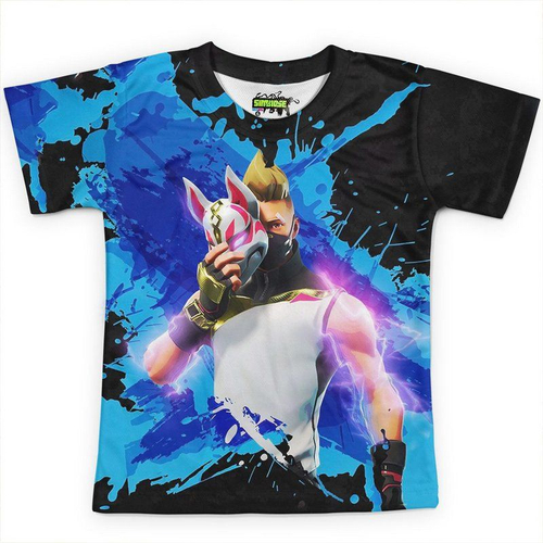 camisa infantil fortnite