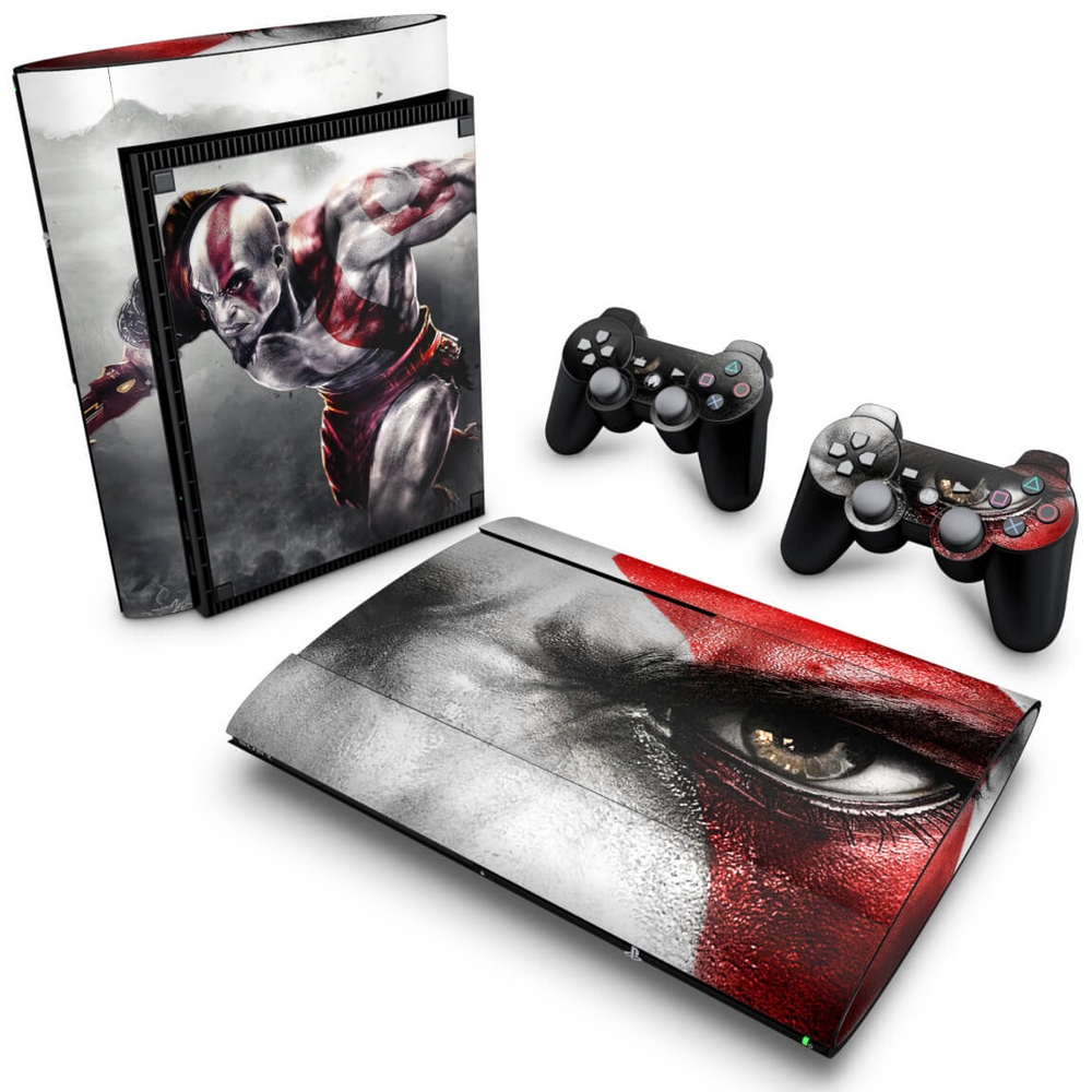 Adesivo Compatível PS5 Controle Playstation 5 Skin - God of War