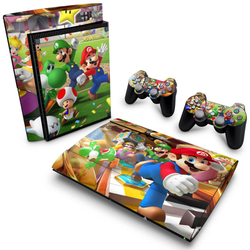 PS4 Slim Skin - Super Mario - Pop Arte Skins