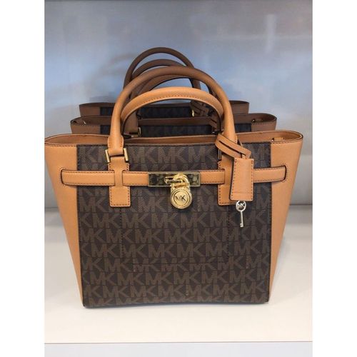 Bolsa Michael Kors Hamilton Traveler cor brown 35F7GHXT3B em