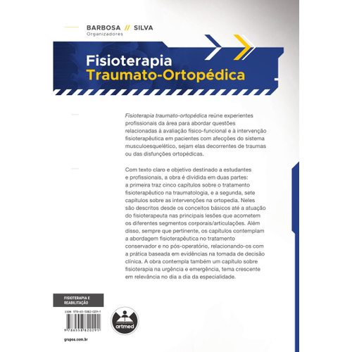 Livro - Fisioterapia Traumato-ortopédica Em Promoção Na Americanas