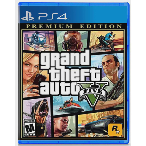 Grand Theft Auto V Premium Online Edition - PS4 Mídia Fisica Lacrado na  Americanas Empresas