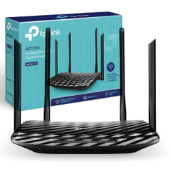 Roteador Sinal Wifi Wireless Tp-link Archer C6 V2 Preto 220v Menor preço em Roteador Sinal Wifi Wireless Tp-link Archer C6 V2 Preto 220v