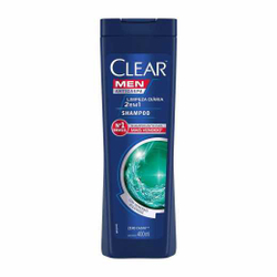 Clear Men Limpeza Diária 2 em 1 Shampoo Anticaspa 400ml é boa?