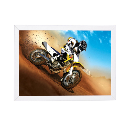 Jogo de quadros mosaico motocross Ktm em Promoção na Americanas