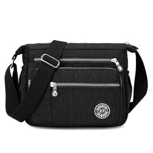 large nylon crossbody bolsa