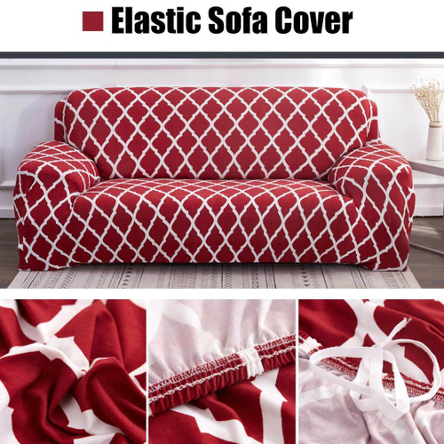 Sofá Elástico 1 2 3 Lugares Capas Slipcover Stretch Fl Couch Protetor Wine Red Em Promoção Ofertas Na Americanas Stretch Fl Couch Protetor, Red Wine Out Of Fabric Sofa