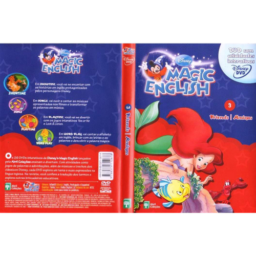 Dvd Disney - Magic English - Amigos - Volume 3 na Americanas