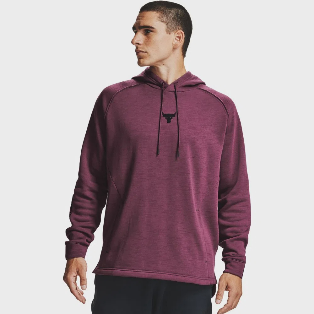 mens purple under armour moletom com capuz