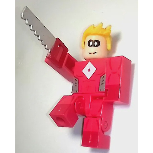 Boneco Action Figure Roblox Carpinteiro Construtor C Serrote