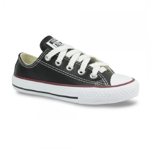 tênis juvenil converse all star chuck taylor cano alto preto