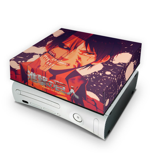 Xbox 360 Fat Skin - Attack on Titan #A - Pop Arte Skins