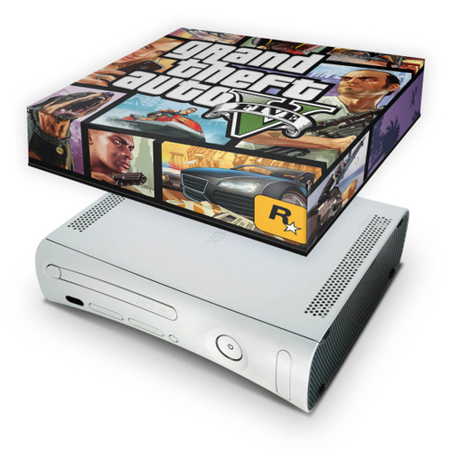 Jogos GTA 5 / GTA em português Xbox 360 Desbloqueado com capinha