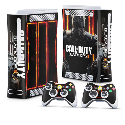 Skin Adesivo Xbox 360 Slim - Call Of Duty Ghosts em Promoção na