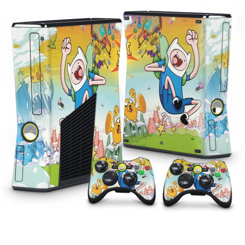 Xbox One X Skin - Hora de Aventura - Pop Arte Skins