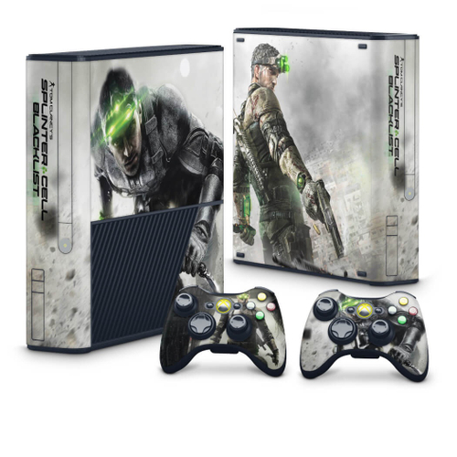 Capa Xbox 360 Controle Case - Splinter Cell Black em Promoção na