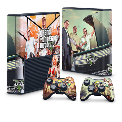 Xbox 360 Super Slim Skin - Branco - Pop Arte Skins