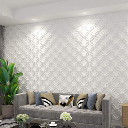 Kit 20 Placas 3D Pvc Decoração Papel Parede Teto (5M)Circle Menor preço em Kit 20 Placas 3D Pvc Decoração Papel Parede Teto (5M)Circle