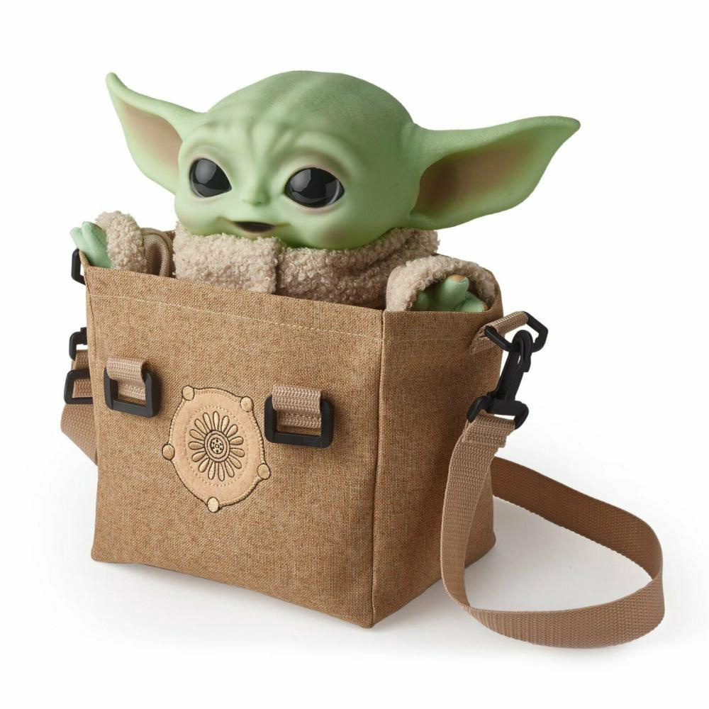 Mattel Plush Baby Yoda Star Wars The Child, Verde, 11 polegadas