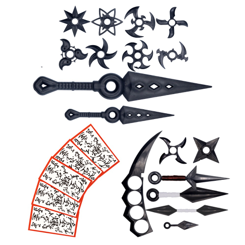 Kunai Naruto Completo Fantasia Naruto + Kit Ninja + Premium