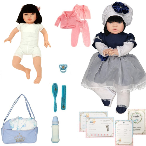 Boneca Laura Baby Fantasy - Bebe Reborn no Shoptime