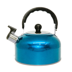 Chaleira Em Inox 2L Fogão A Gás E Indução Com Apito Azul é boa?