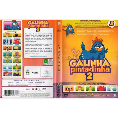 Galinha Pintadinha - 2 Livros E 1 Jogo De Cartas em Promoção na Americanas