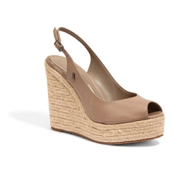 Peep Toe Santa Lolla Salto Alto Anabela Menor preço em Peep Toe Santa Lolla Salto Alto Anabela