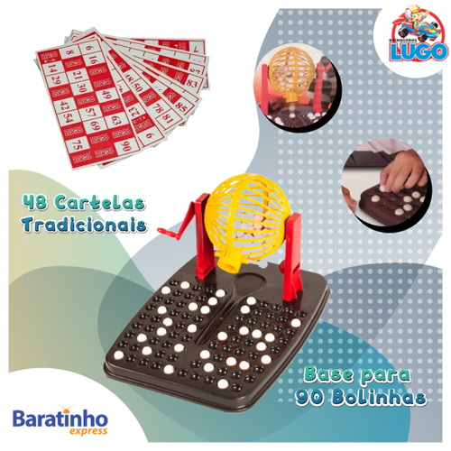 Jogo de Bingo Drinks 48 Bolinhas 6 Copos em Promoção na Americanas