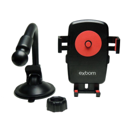 Suporte De Celular SmartPhone Gps Para Carro Veicular Exbom SP-T24 Menor preço em Suporte De Celular SmartPhone Gps Para Carro Veicular Exbom SP-T24