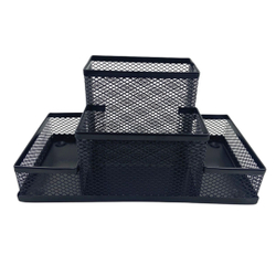 Porta Treco Lapis Caneta Organizador Metal Aramado 4 Divisorias Mesa Escritorio é boa?