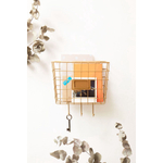 Organizador de parede grid dourado - Casa Mind